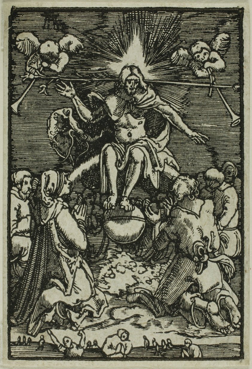 The Last Judgment, from The Fall and Redemption of Man by Albrecht Altdorfer, 23x16"( A2 size) Poster Print