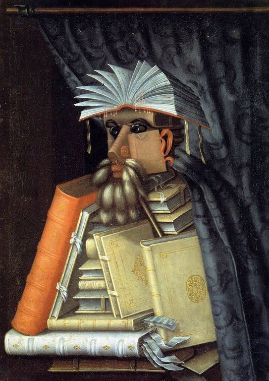 The Librarian, vintage artwork by Giuseppe Arcimboldo, A3 (16x12") Poster Print