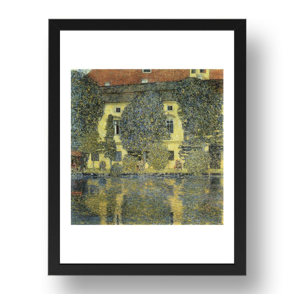 The Schloss Kammer on the Attersee, III 1910 by Gustav Klimt, 17x13" Frame