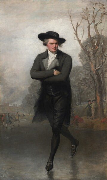 The Skater by Gilbert Stuart, vintage art, modern poster print