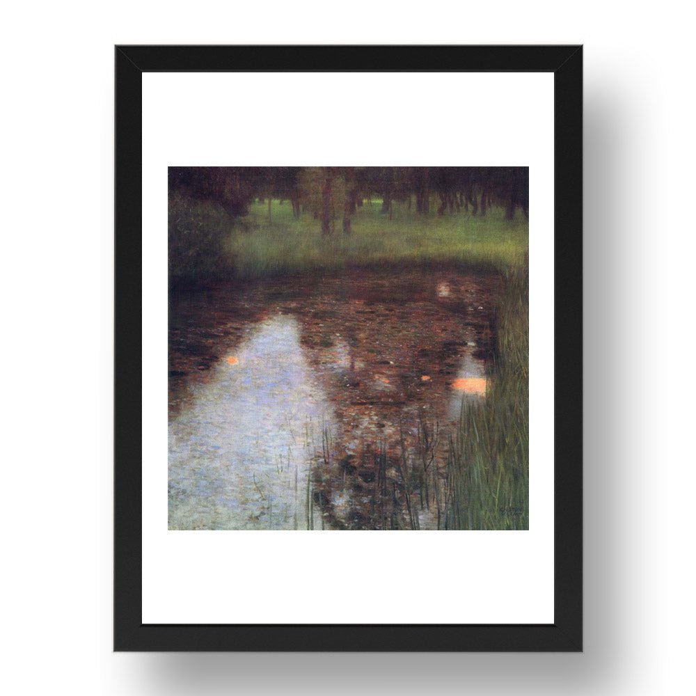 The Swamp 1900 by Gustav Klimt, 17x13" Frame