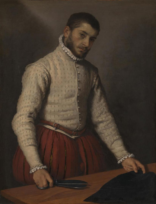 The Tailor by Giovanni Battista Moroni, vintage art, modern poster print