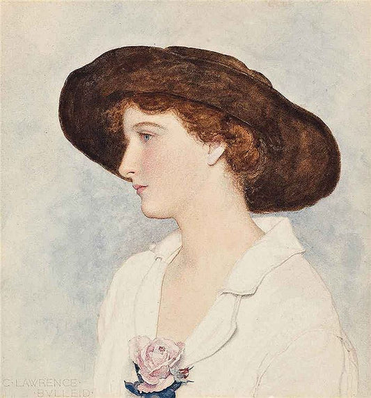 The Vicar's Daughter, vintage artwork by George Lawrence Bulleid, 12x8" (A4) Poster