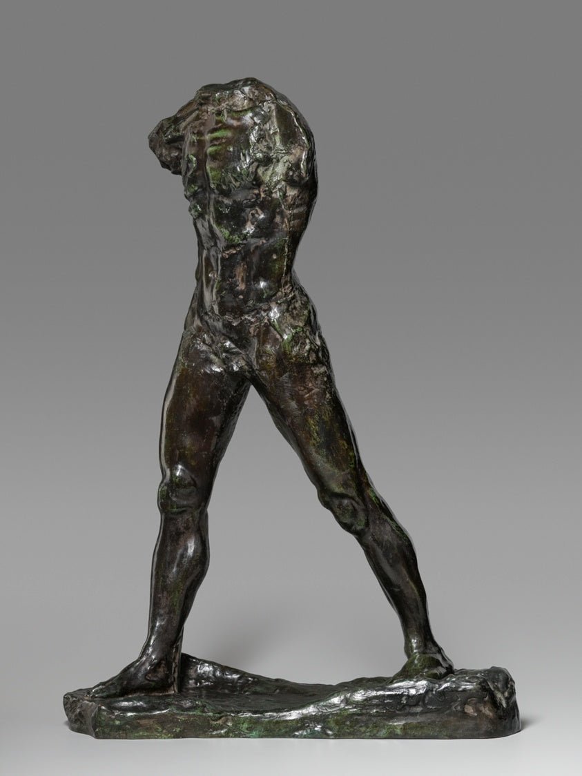 The Walking Man by Auguste Rodin, 23x16"( A2 size) Poster Print
