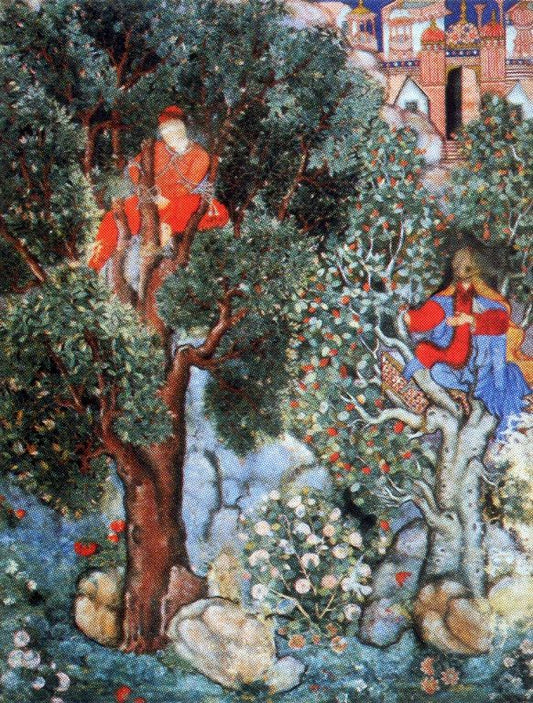 The Witch Ankarut by Unknown, vintage art, modern poster print