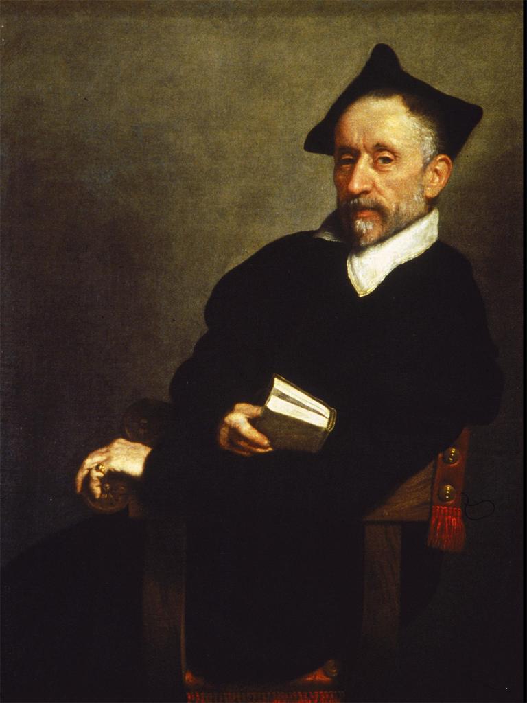 Titian's Schoolmaster, vintage artwork by Giovanni Battista Moroni, A3 (16x12") Poster Print