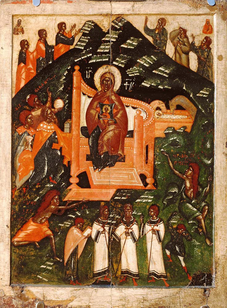 celebration of our lady (s. b.) by Unknown, 12x8" (A4) Poster