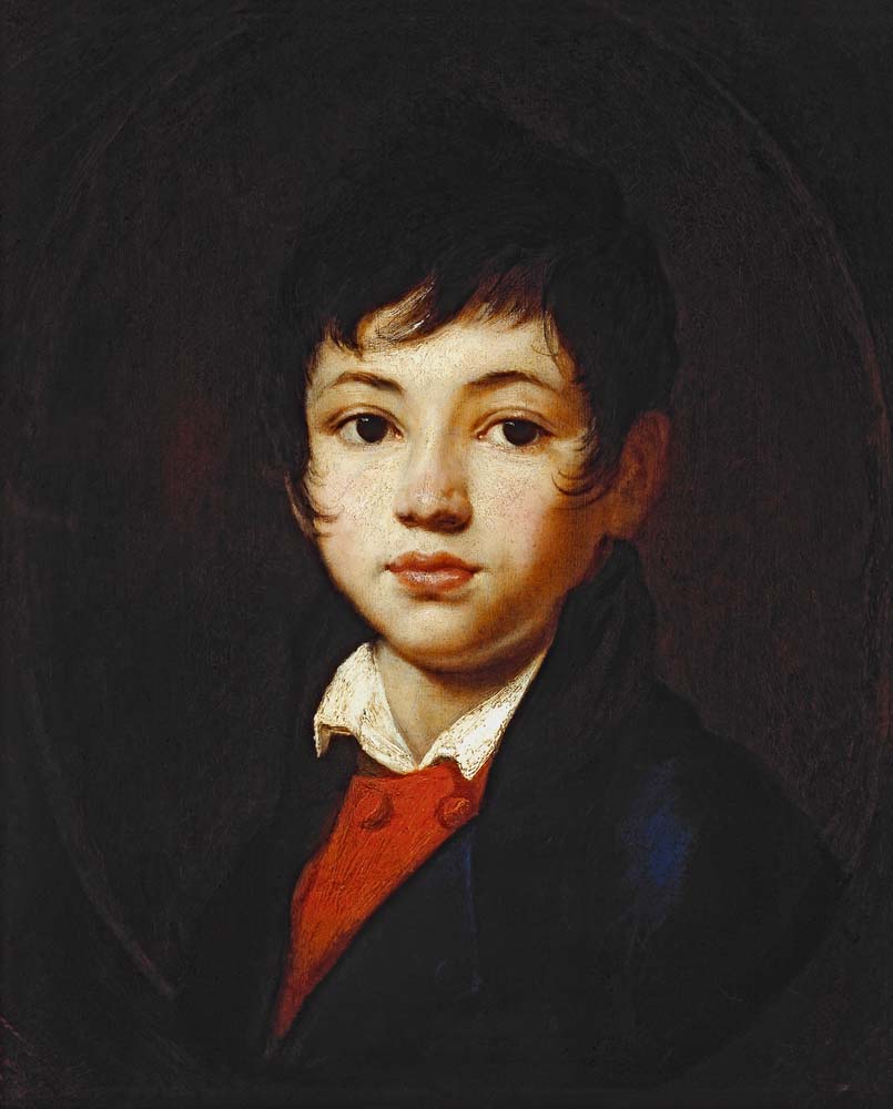 portrait of a a chelishchev by Orest Kiprensky, 12x8" (A4) Poster
