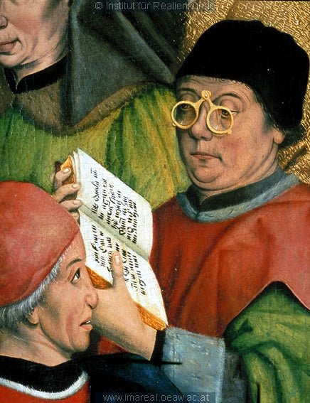 Twelve Apostles Altarpiece (detail), vintage artwork by Friedrich Herlin, A3 (16x12") Poster Print