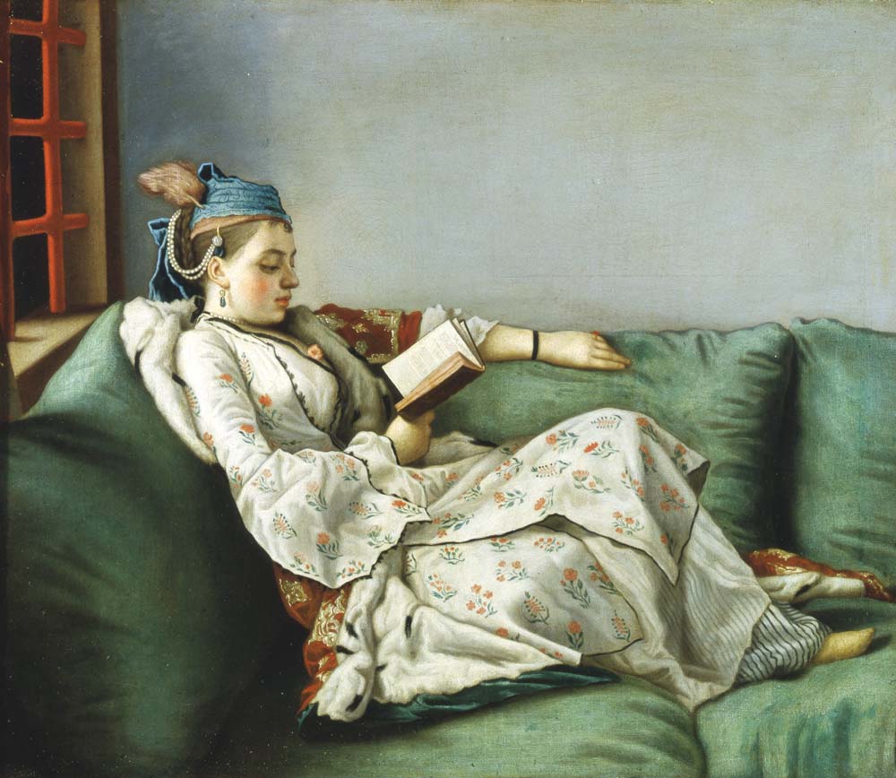 maria adelaide of france by J. Etienne L. Liotard, 12x8" (A4) Poster