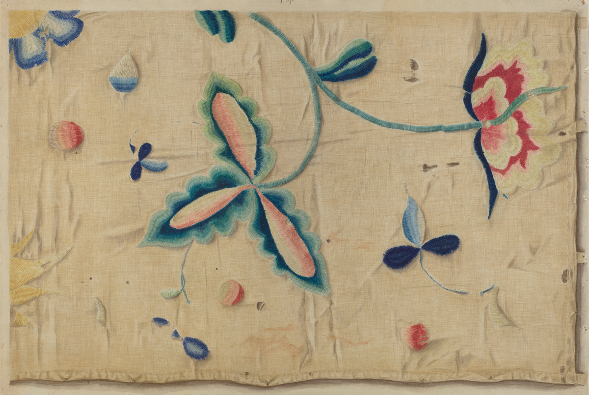 Crewel Embroidery by Betty Fuerst (American, active c. 1935), 16X12"(A3)Poster Print