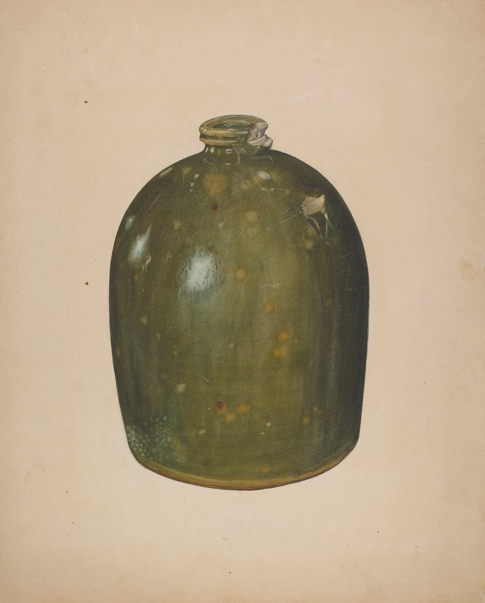 Jug by Lee Brown (American, active c. 1935), 16X12"(A3)Poster Print