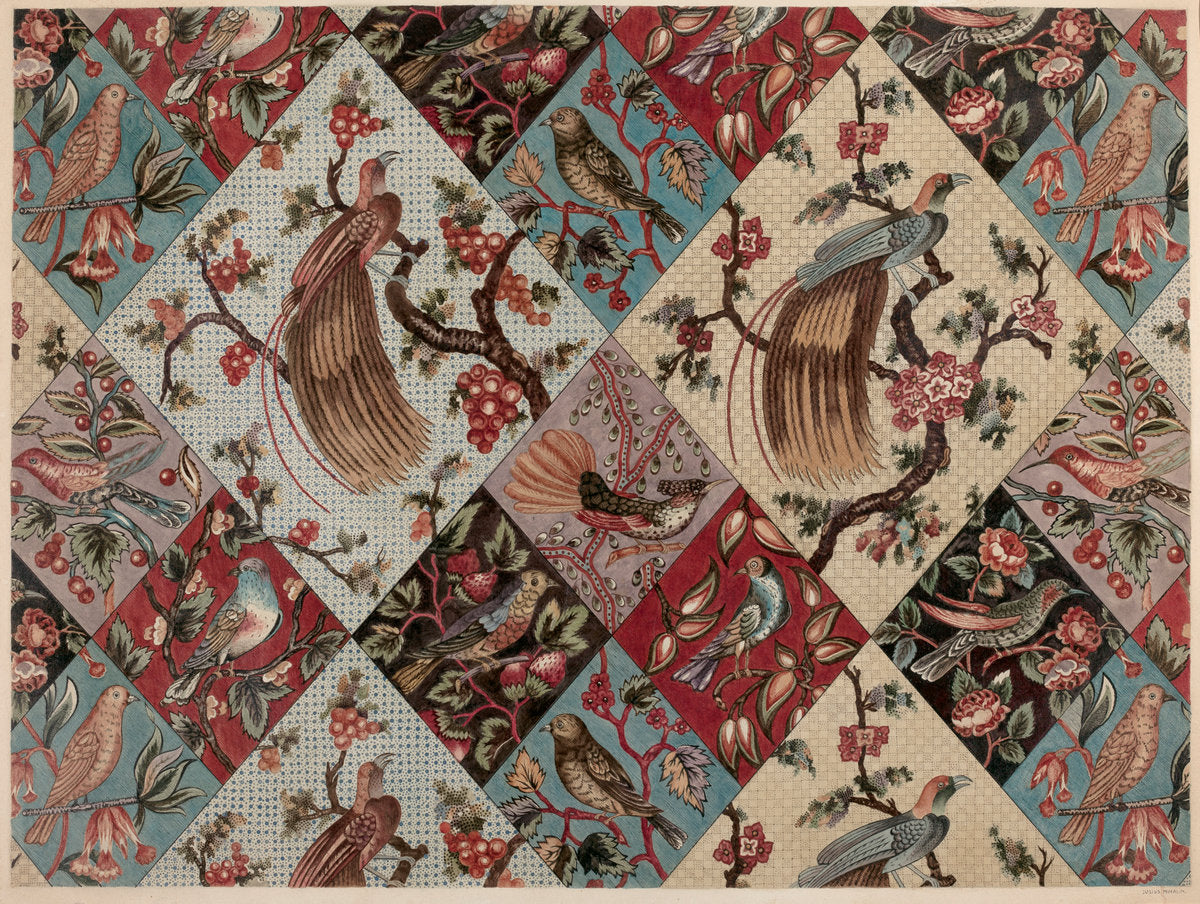 Chintz Bedspread by Julius Mihalik (American, 1874 - 1940), 16X12"(A3)Poster Print