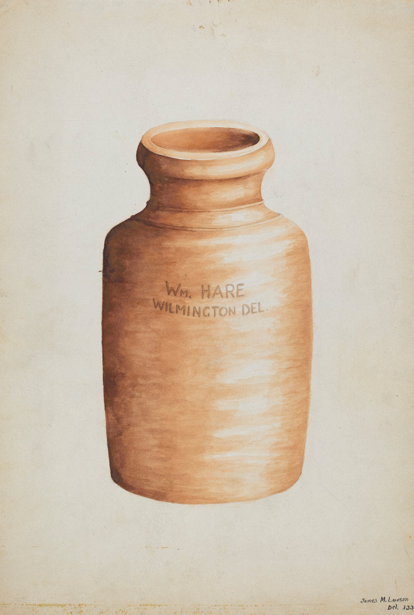 Crock by James M. Lawson (American, active c. 1935), 16X12"(A3)Poster Print