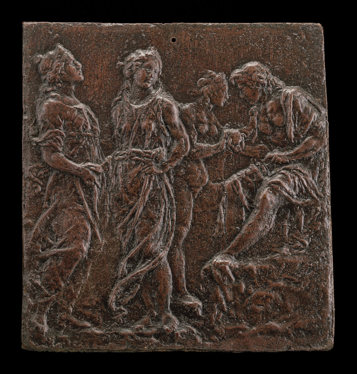 The Judgment of Paris by Francesco di Giorgio Martini (Sienese, 1439 - 1501), 16X12"(A3)Poster Print