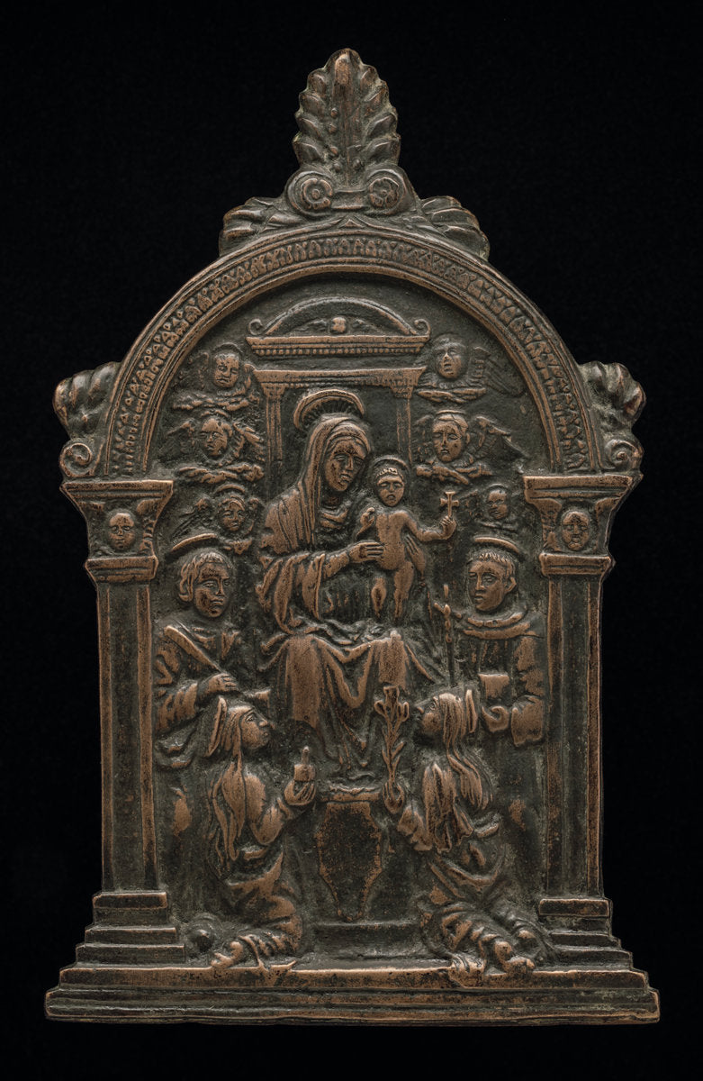 15th century by Venetian 15th Century (The Virgin and Child with Four Saints), 16X12"(A3)Poster Print