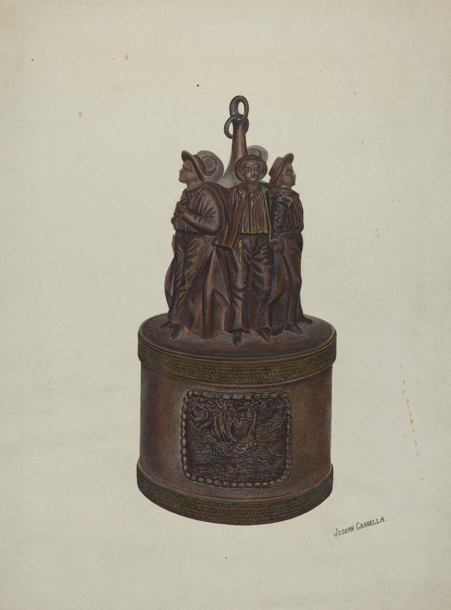 Tobacco Jar by Joseph Cannella (American, active c. 1935), 16X12"(A3)Poster Print