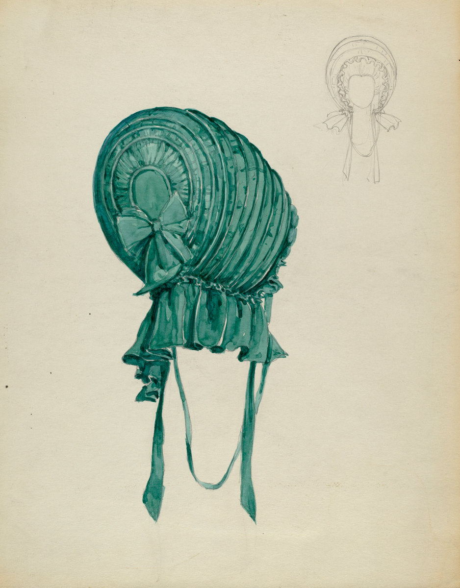 Calash by Esther Peck (American, active c. 1935), 16X12"(A3)Poster Print