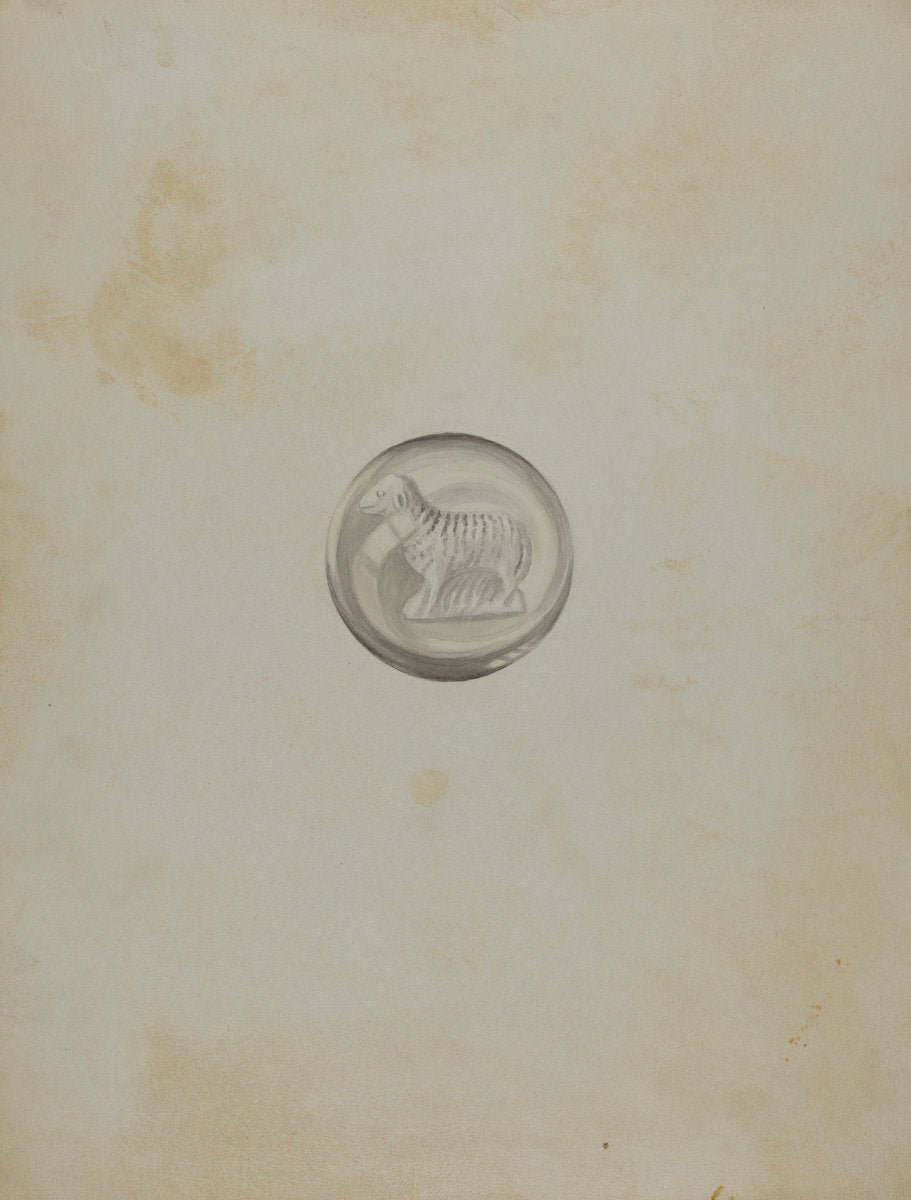 Marble by Vincent Murphy (American, active c. 1935), 16X12"(A3)Poster Print