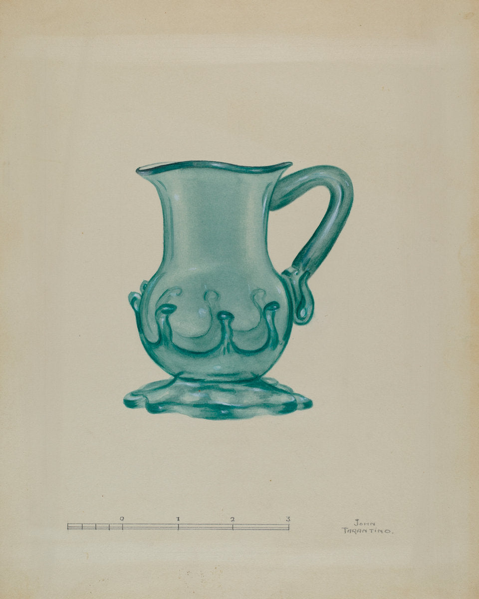 Creamer by John Tarantino (American, active c. 1935), 16X12"(A3)Poster Print