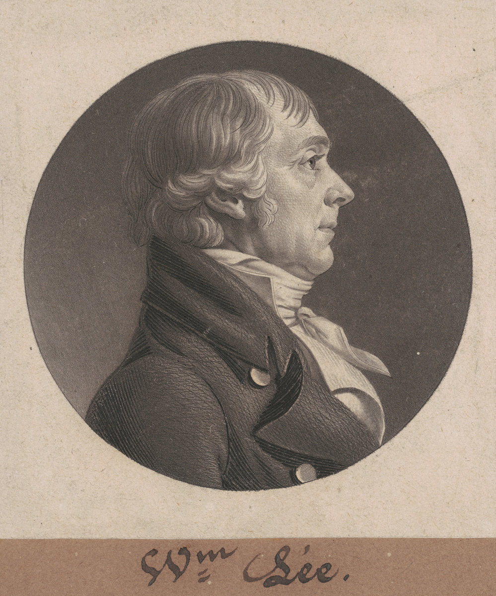 John S. Smith by Charles B. J. Févret de Saint-Mémin (French, 1770 - 1852), 16X12"(A3)Poster Print