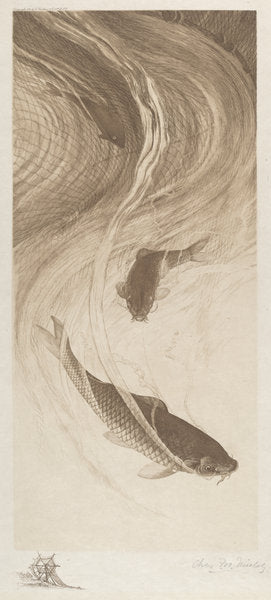 In the Meshes by Charles Frederick William Mielatz (American, 1864 - 1919), 16X12"(A3)Poster Print