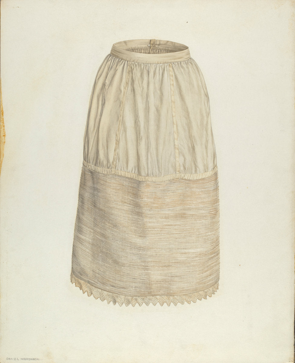 Petticoat by Daniel Marshack (American, active c. 1935), 16X12"(A3)Poster Print