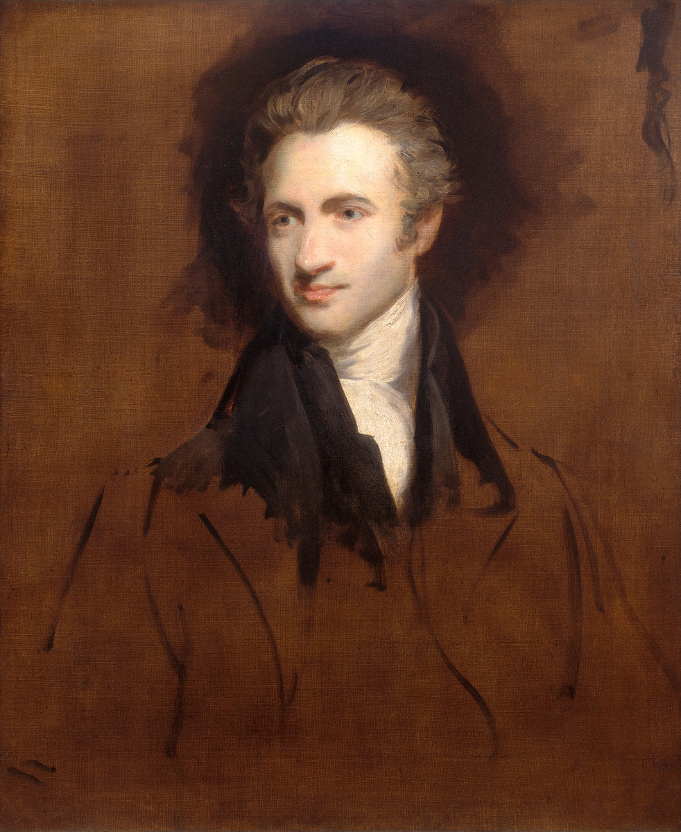 Portrait of a Gentleman by Attributed to John Hoppner (British, 1758 - 1810), 16X12"(A3)Poster Print