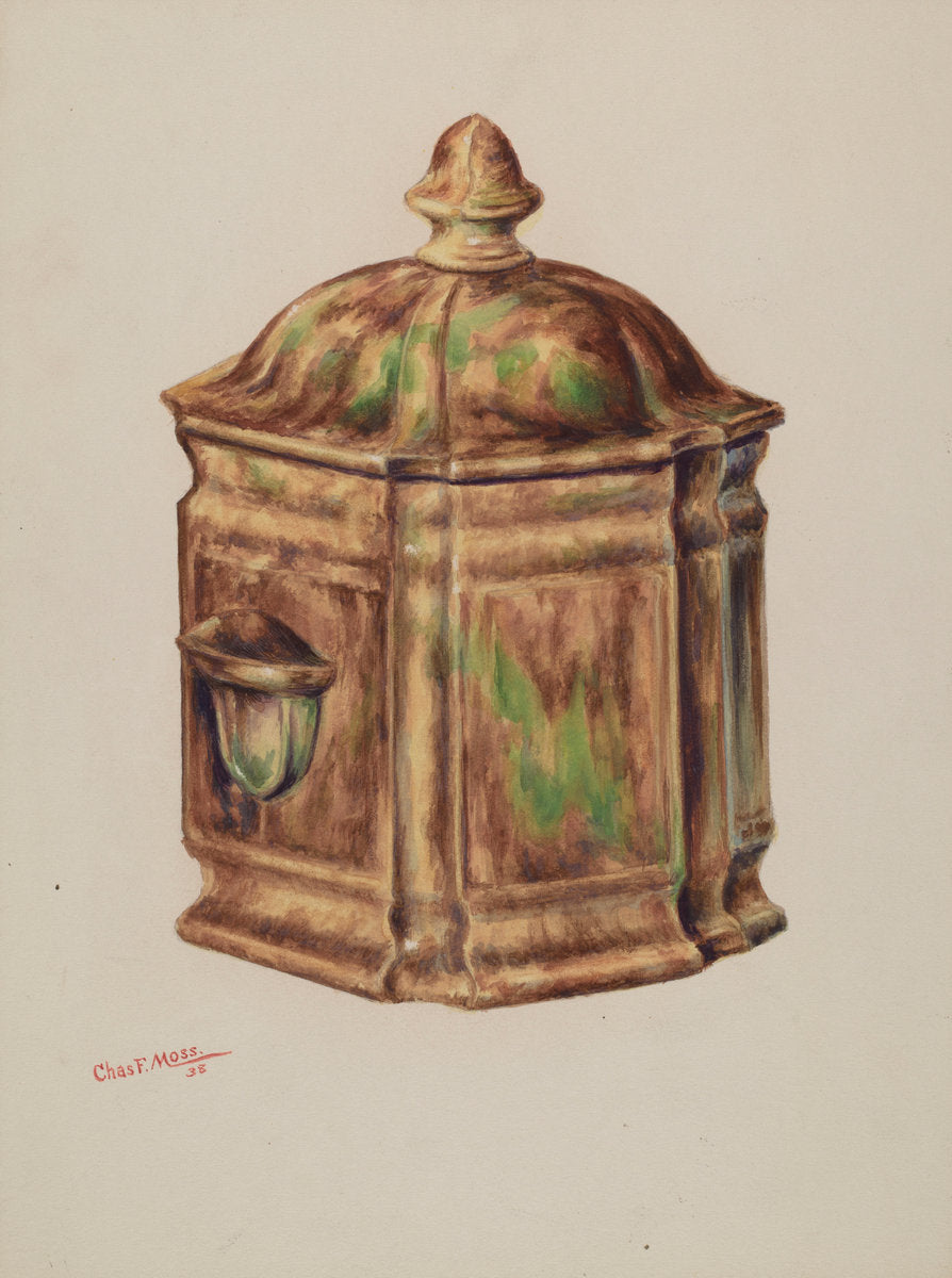 Sugar Bowl by Charles Moss (American, active c. 1935), 16X12"(A3)Poster Print