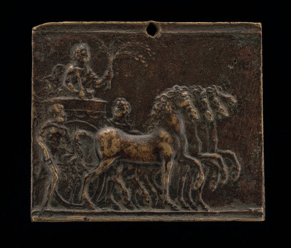 Roman Triumph by Master of Coriolanus (Italian, active c. 1500), 16X12"(A3)Poster Print