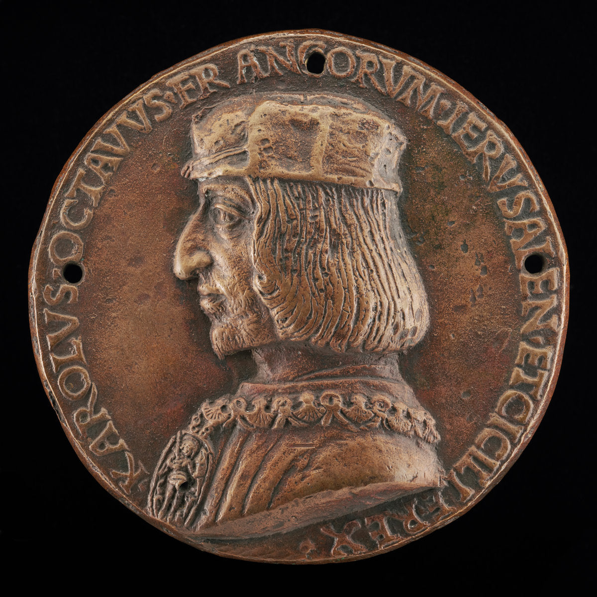 Charles VIII, 1470-1498, King of France 1483 by Niccolò Fiorentino (Italian, 1430 - 1514), 16X12"(A3)Poster Print