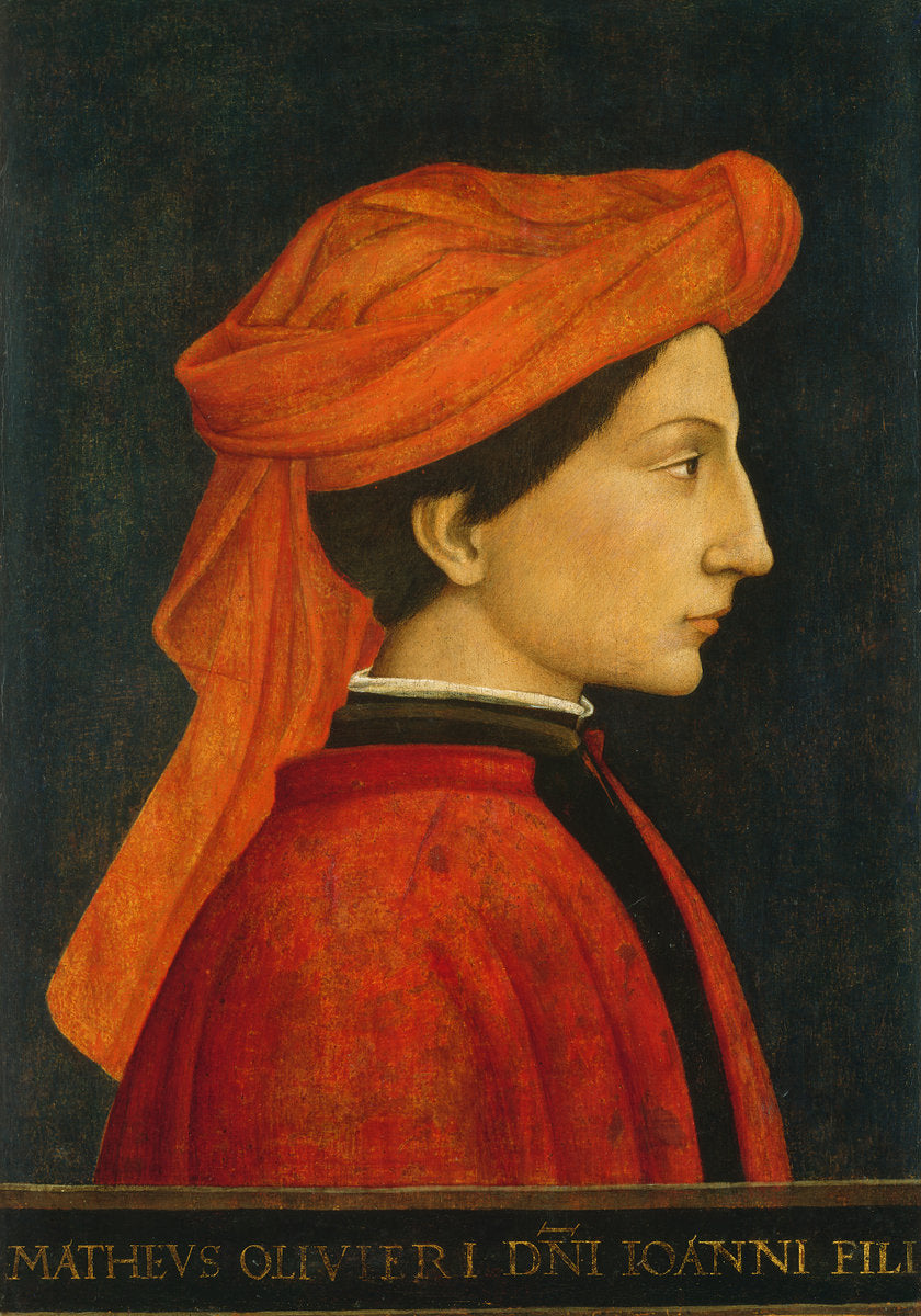 1430s by Florentine 15th Century (Matteo Olivieri (?)), 16X12"(A3)Poster Print