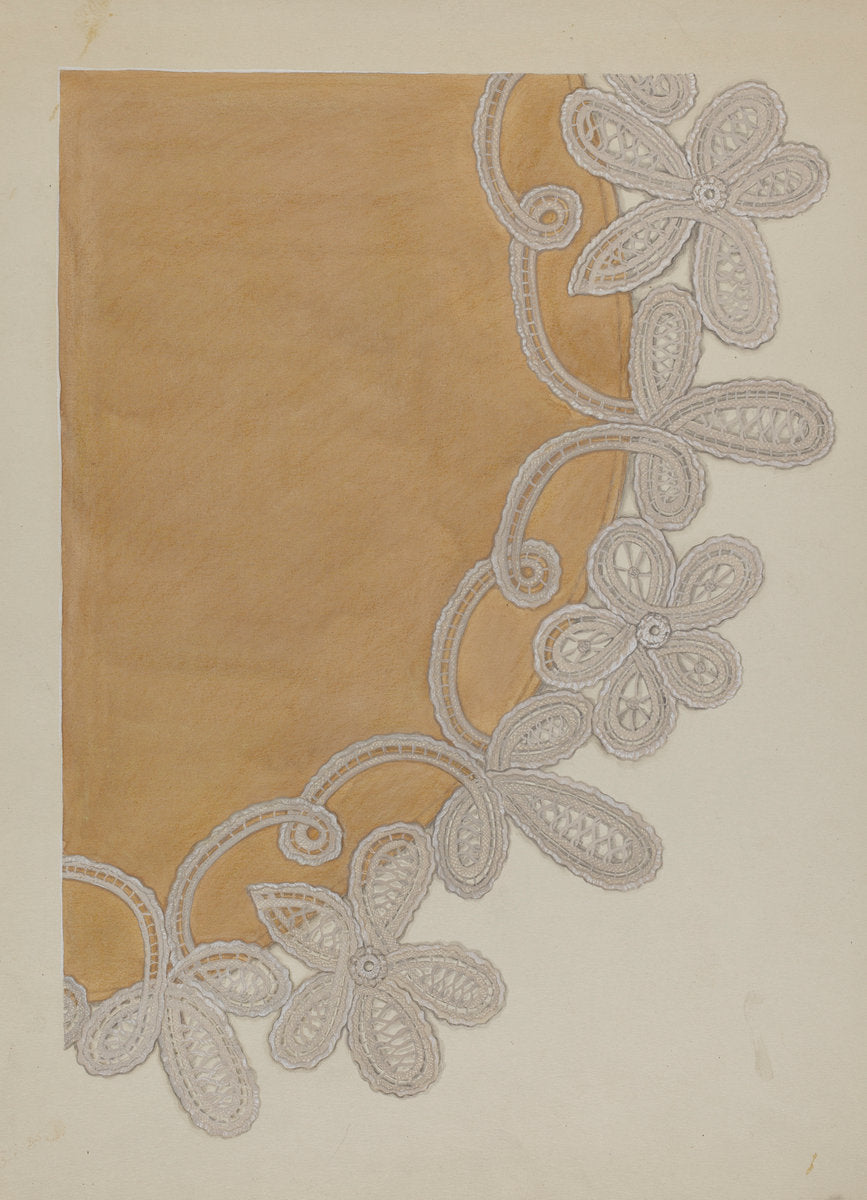 Lace by Gordena Jackson (American, 1900 - 1993), 16X12"(A3)Poster Print