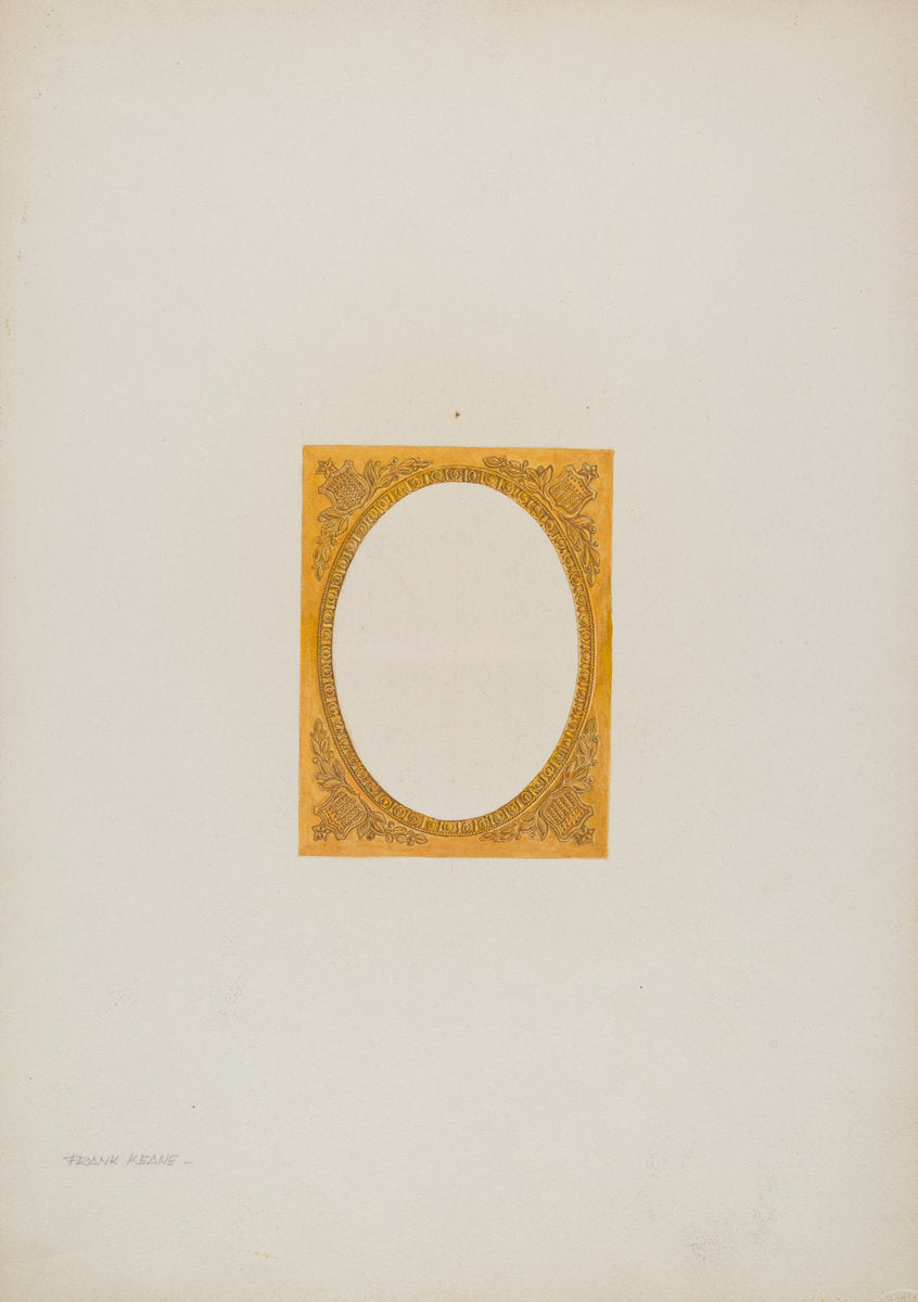 Metal Frame Daguerreotype (Brass) by Frank M Keane (American, active c. 1935), 16X12"(A3)Poster Print