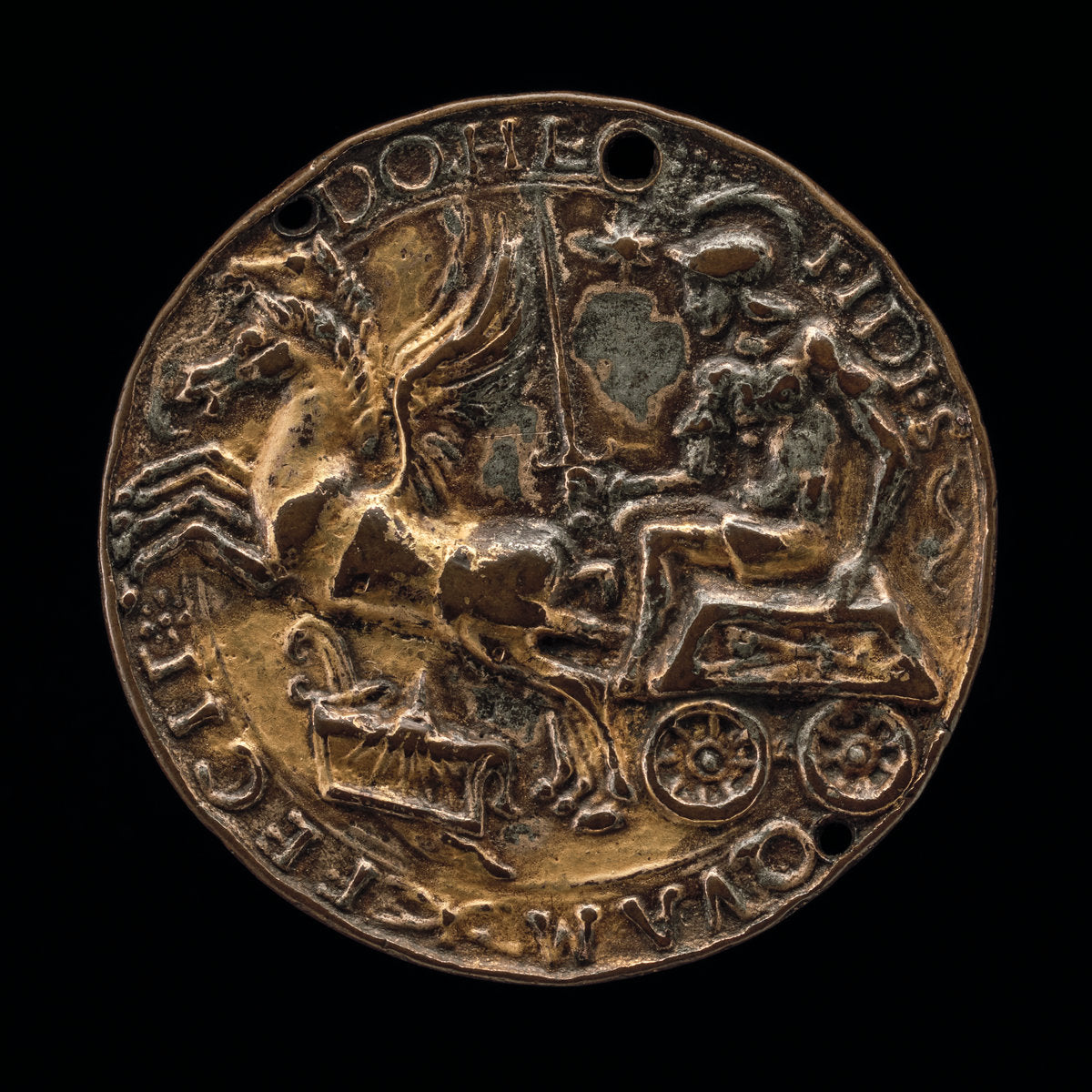 A Triumphant Warrior by Antico (Italian, c. 1460 - 1528), 16X12"(A3)Poster Print