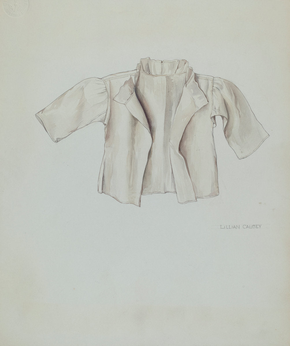 Quaker Baby Shirt by Lillian Causey (American, active c. 1935), 16X12"(A3)Poster Print