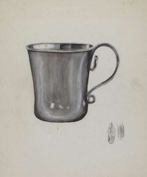 Silver Cup by Cecily Edwards (American, active c. 1935), 16X12"(A3)Poster Print