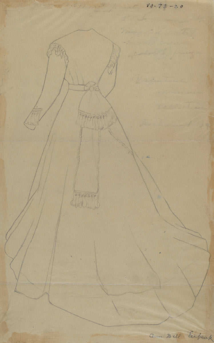 Dress by Ann Belle N. Eubank (American, active c. 1935), 16X12"(A3)Poster Print