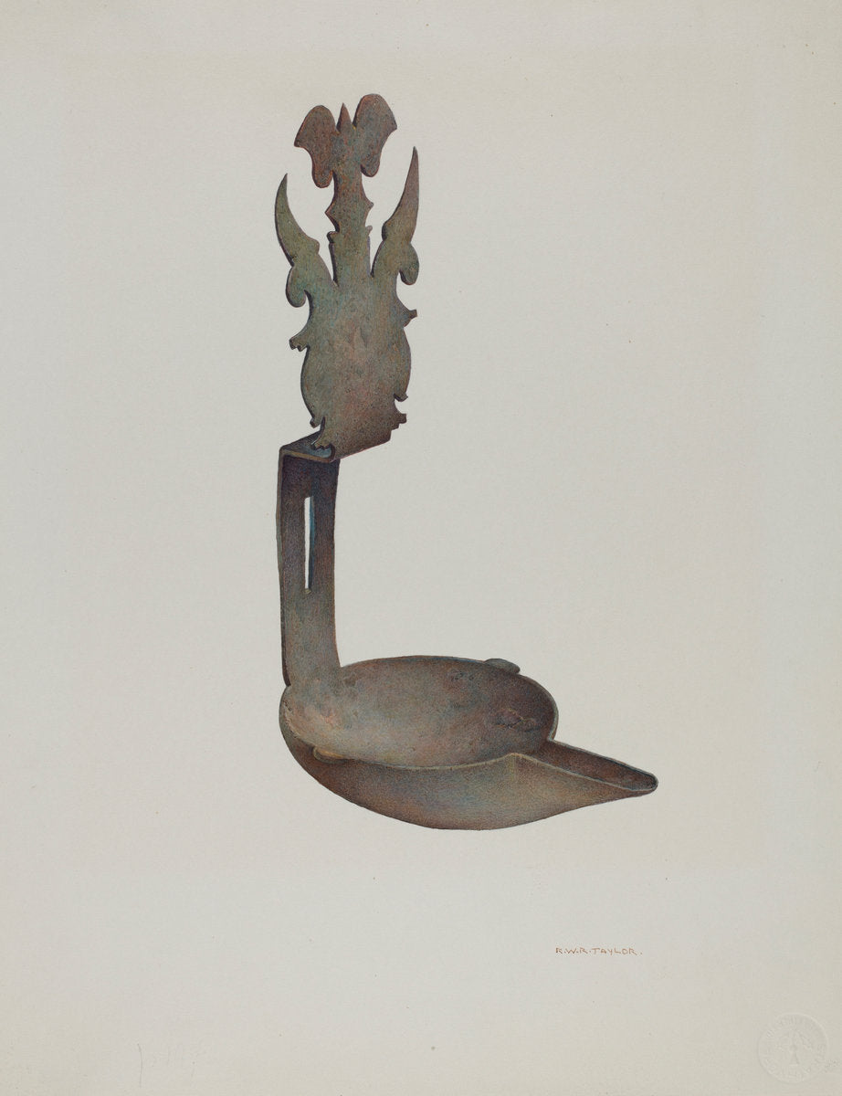 Grease Lamp by Robert W.R. Taylor (American, active c. 1935), 16X12"(A3)Poster Print
