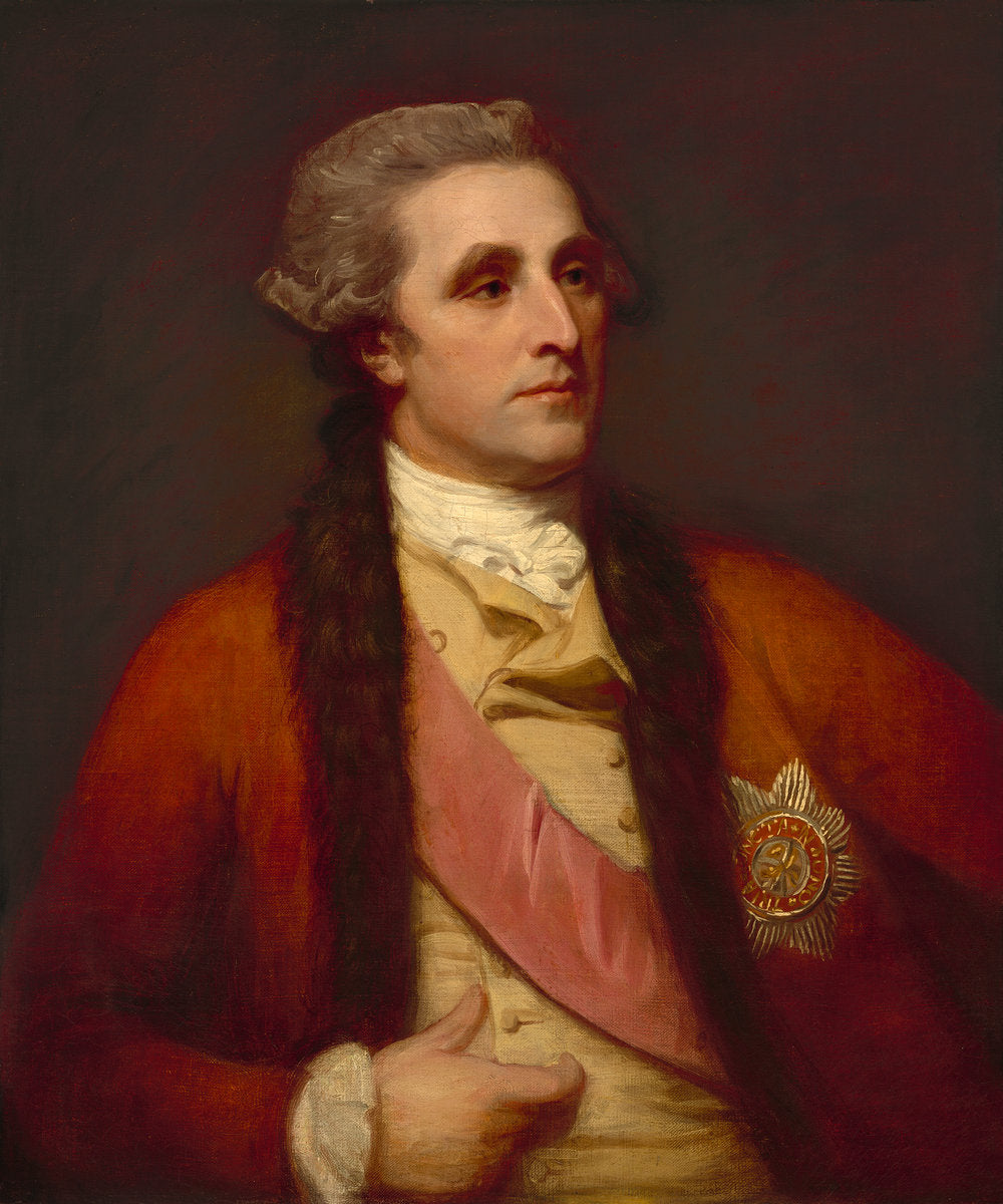Sir William Hamilton by George Romney (British, 1734 - 1802), 16X12"(A3)Poster Print