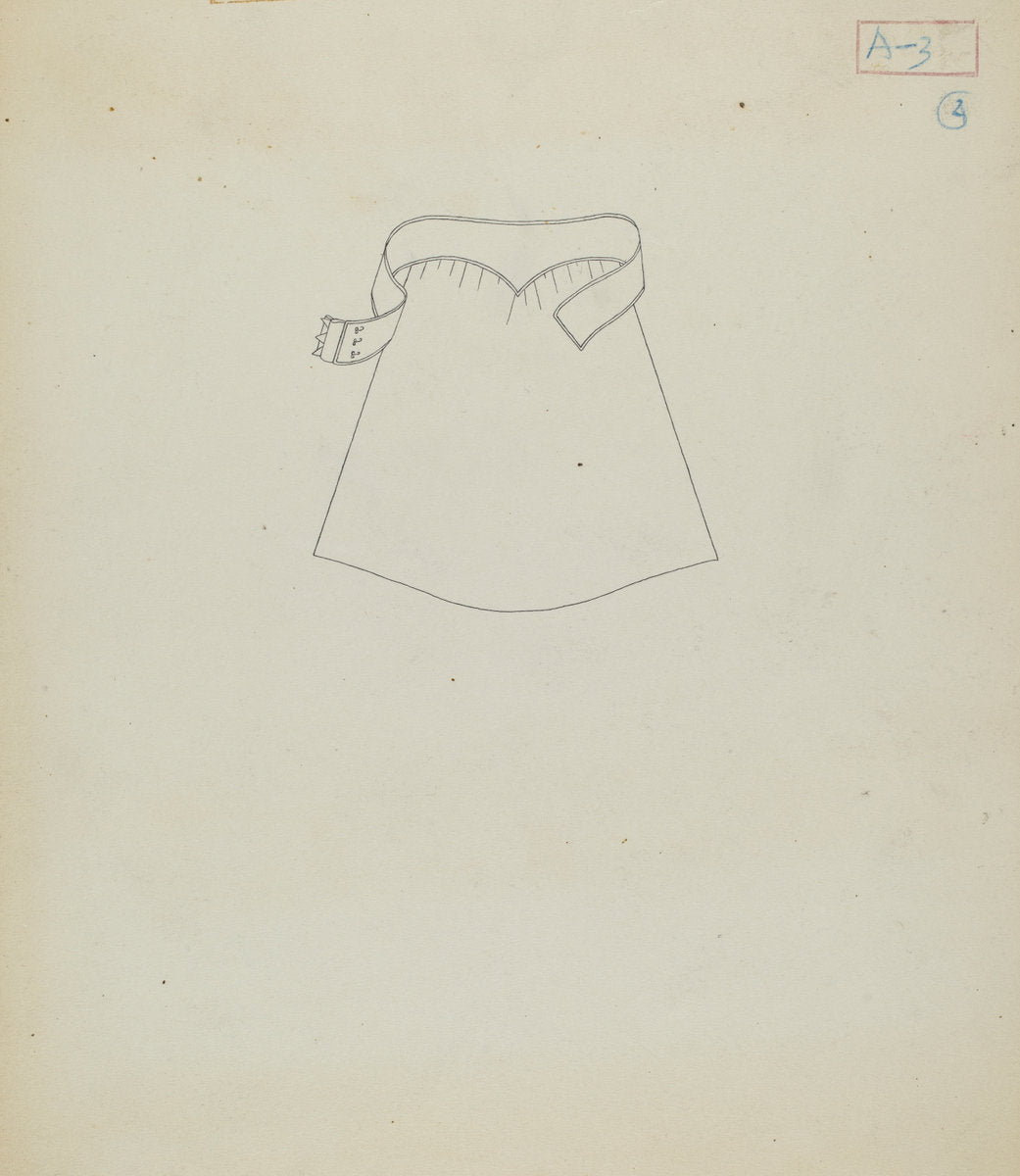 Apron by Gertrude Lemberg (American, active c. 1935), 16X12"(A3)Poster Print