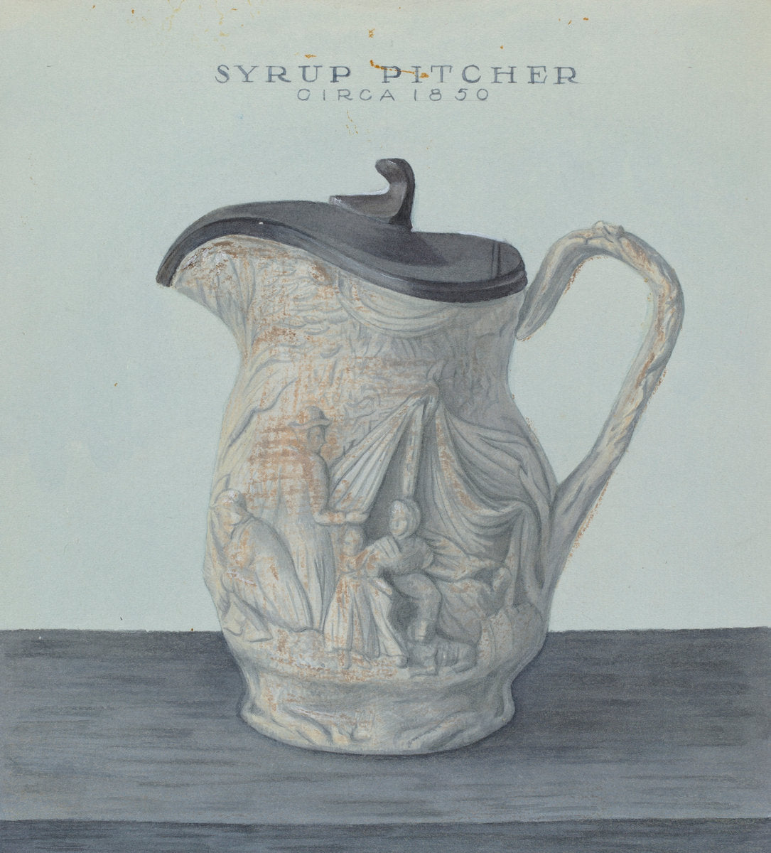 Syrup Pitcher by Cleo Lovett (American, active c. 1935), 16X12"(A3)Poster Print
