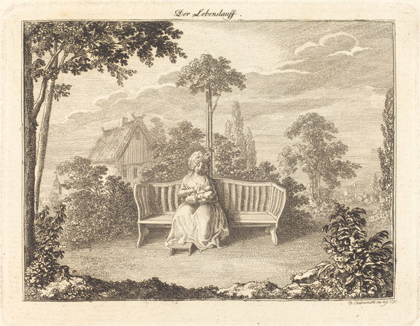 Infancy by Daniel Nikolaus Chodowiecki (German, 1726 - 1801), 16X12"(A3)Poster Print