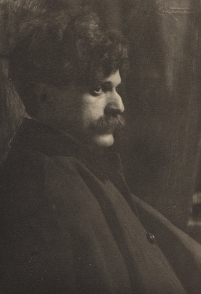 Alfred Stieglitz by Frank Eugene (German, 1865 - 1936), 16X12"(A3)Poster Print