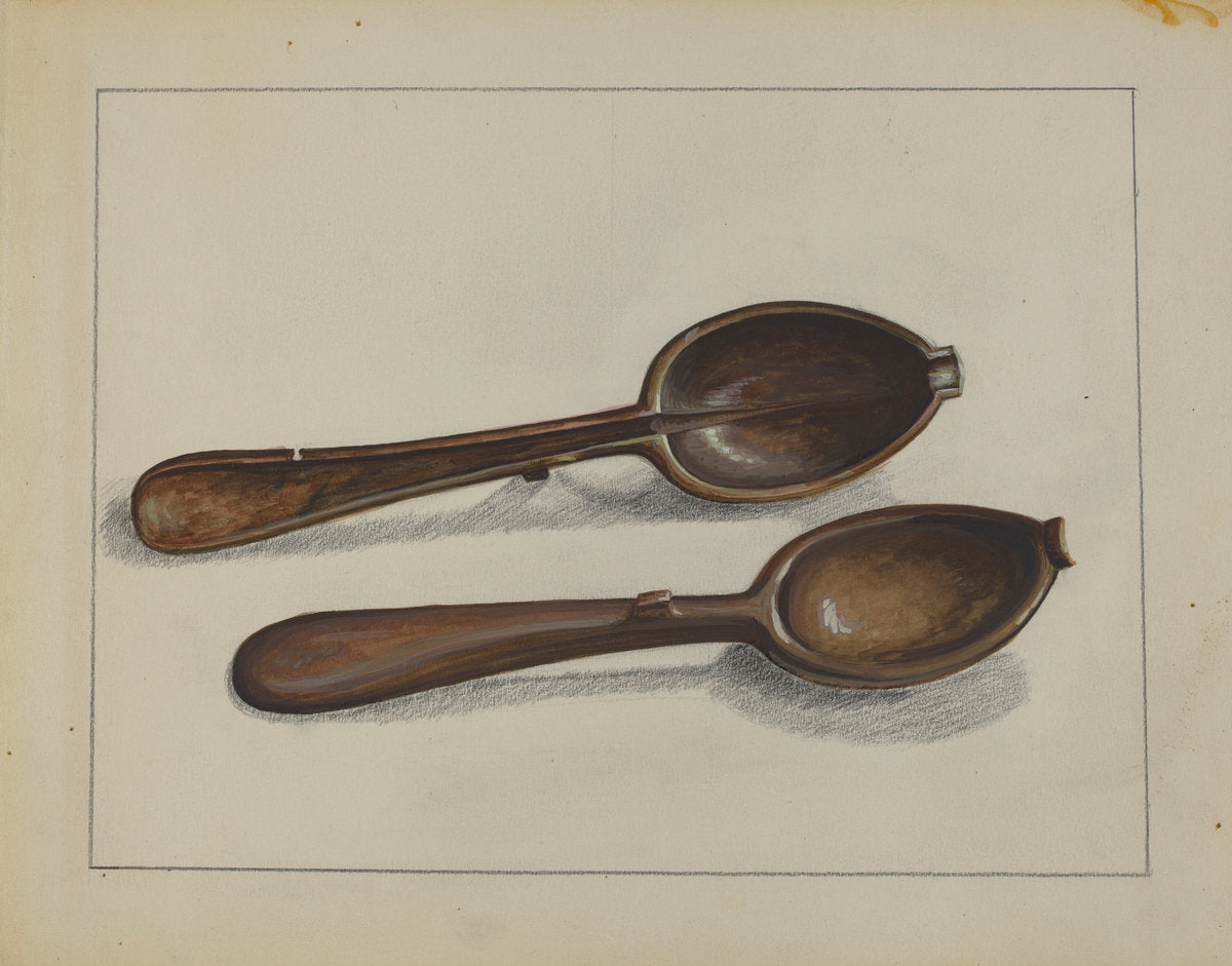 Tablespoon Mold by Jules Lefevere (American, active c. 1935), 16X12"(A3)Poster Print