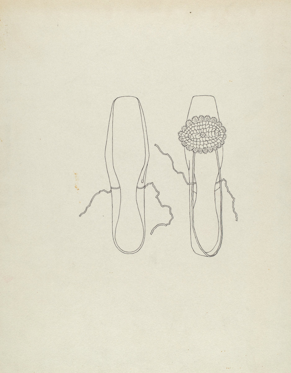 Slipper by Irene Lawson (American, active c. 1935), 16X12"(A3)Poster Print