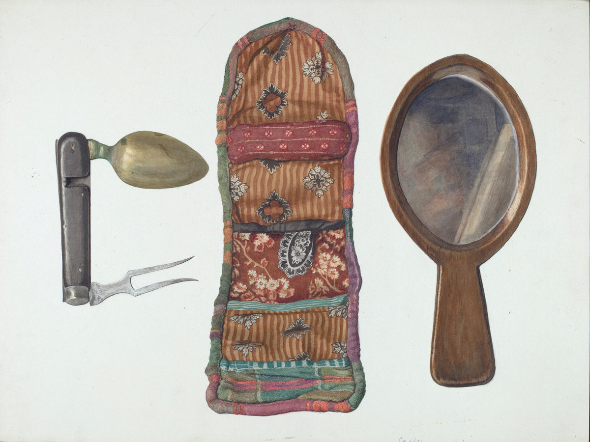 Army Kit by Carl Buergerniss (American, 1877 - 1956), 16X12"(A3)Poster Print