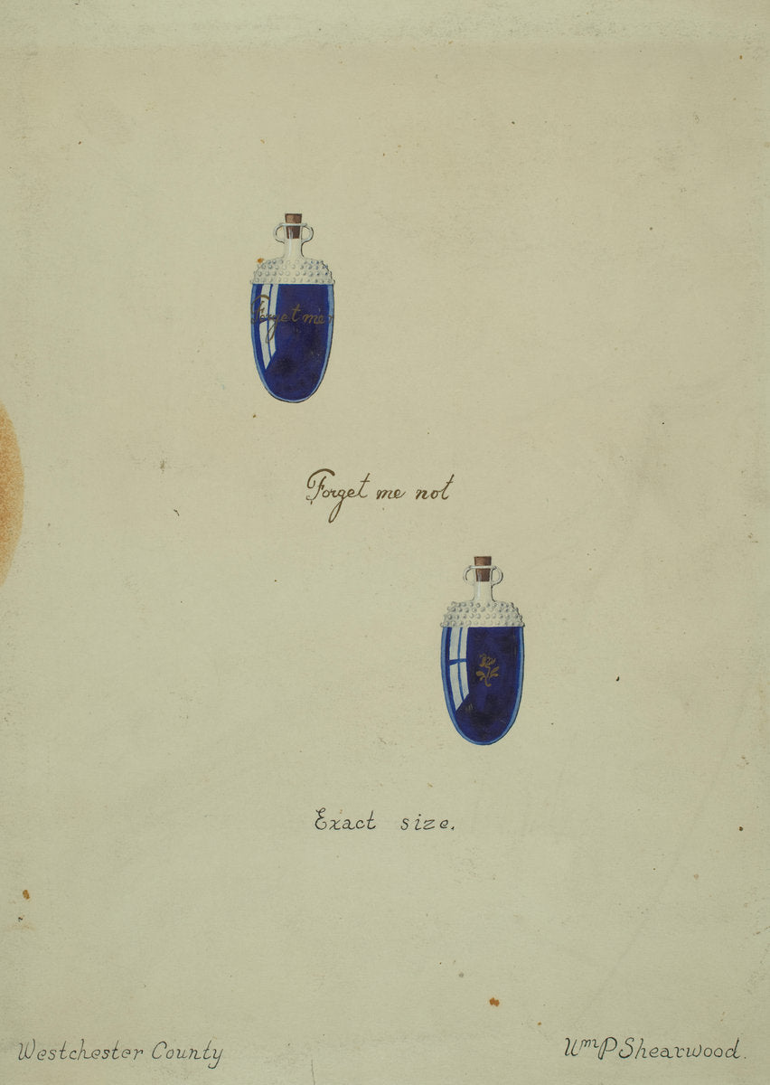 Perfume Bottle by William P. Shearwood (American, active c. 1935), 16X12"(A3)Poster Print