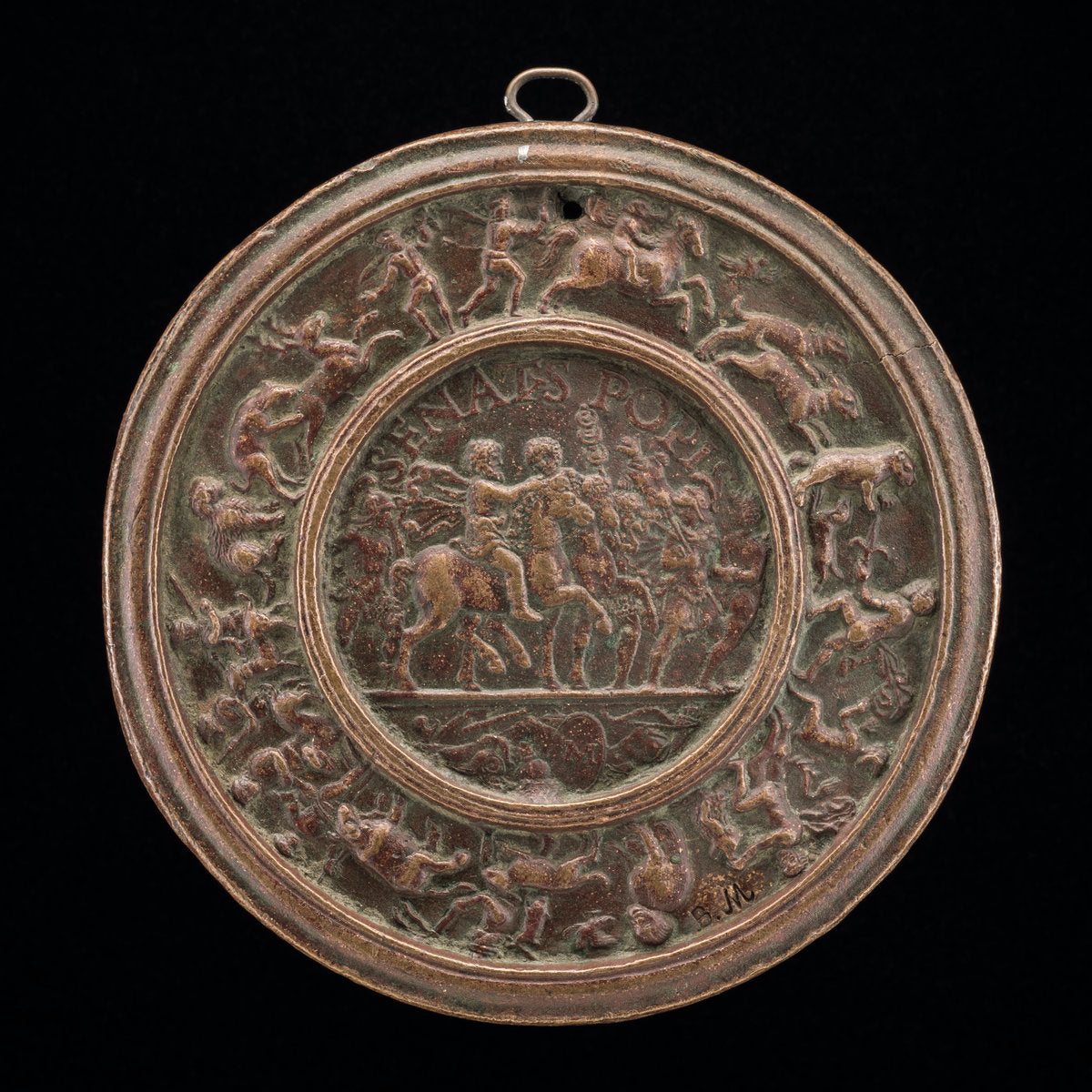 first quarter 16th century by Mantuan 16th Century (A Triumph, with Hunting Scenes), 16X12"(A3)Poster Print