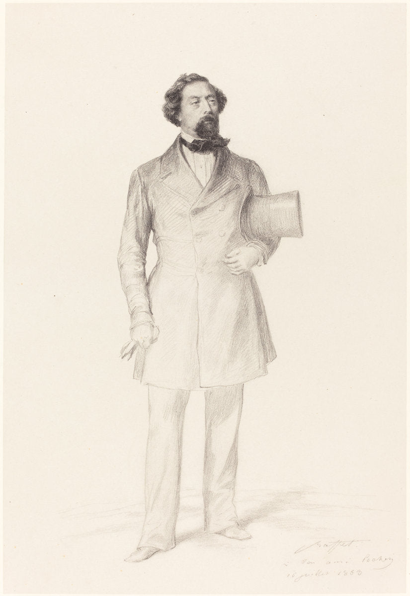 M. Pochez by Auguste Raffet (French, 1804 - 1860), 16X12"(A3)Poster Print